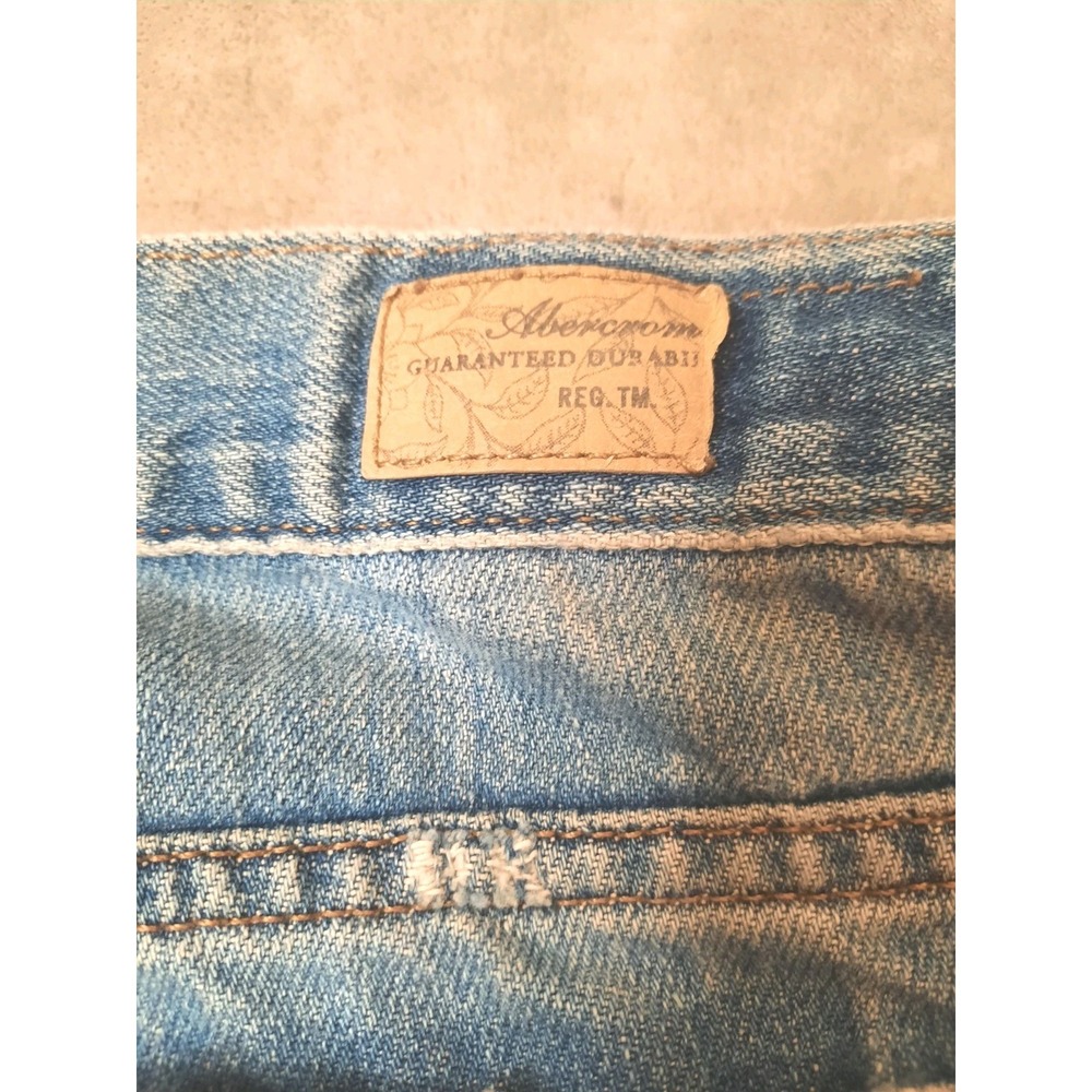 Abercrombie & Fitch Jeans Womens Size 10 Distressed - Picture 8 of 15